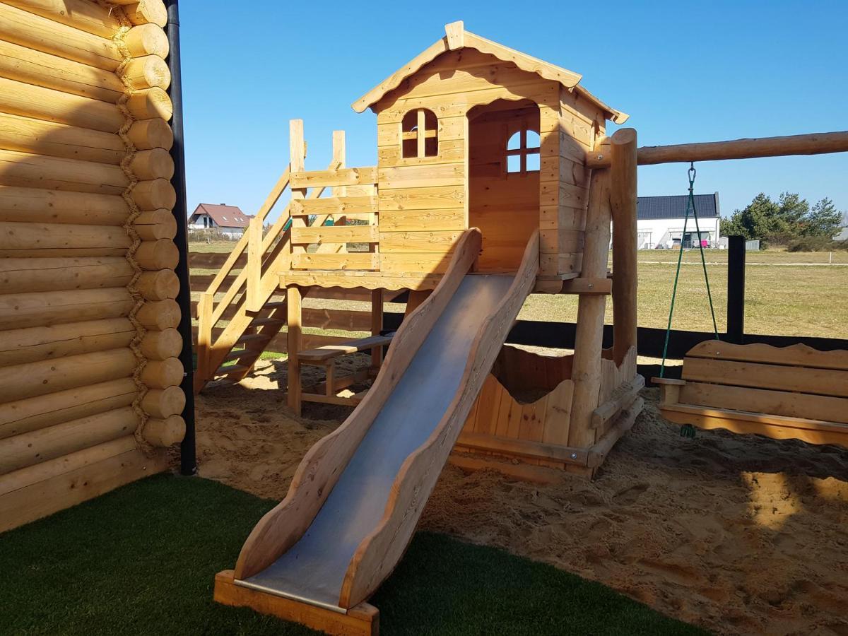 Jastrzębia Góra Behappy Woodhouseヴィラ エクステリア 写真