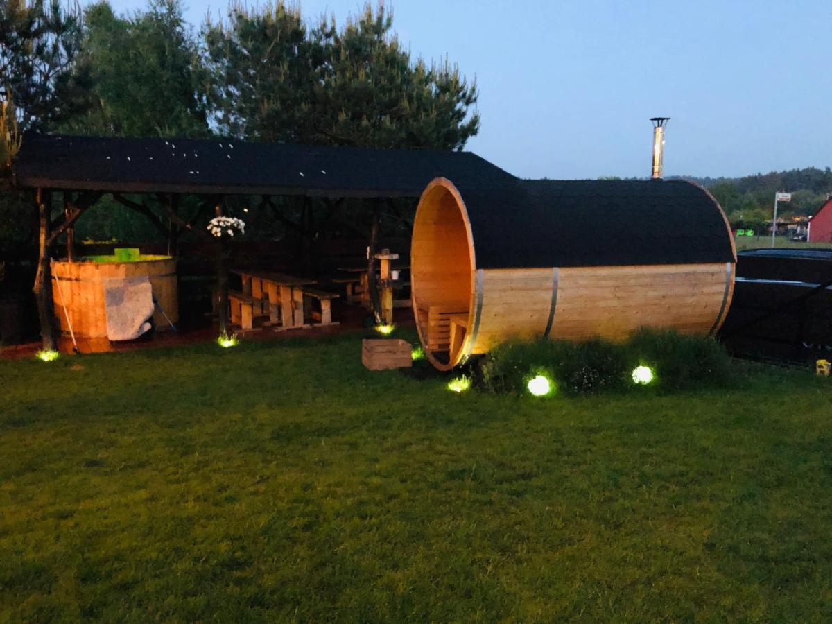 Jastrzębia Góra Behappy Woodhouseヴィラ エクステリア 写真