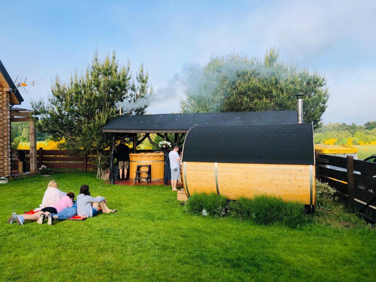 Jastrzębia Góra Behappy Woodhouseヴィラ エクステリア 写真