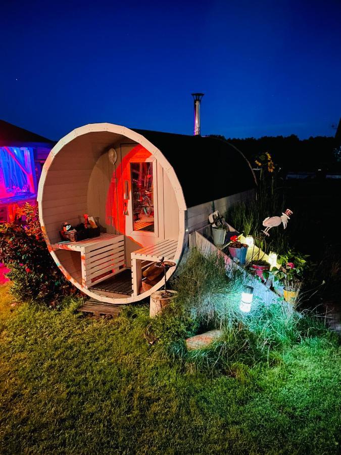 Jastrzębia Góra Behappy Woodhouseヴィラ エクステリア 写真