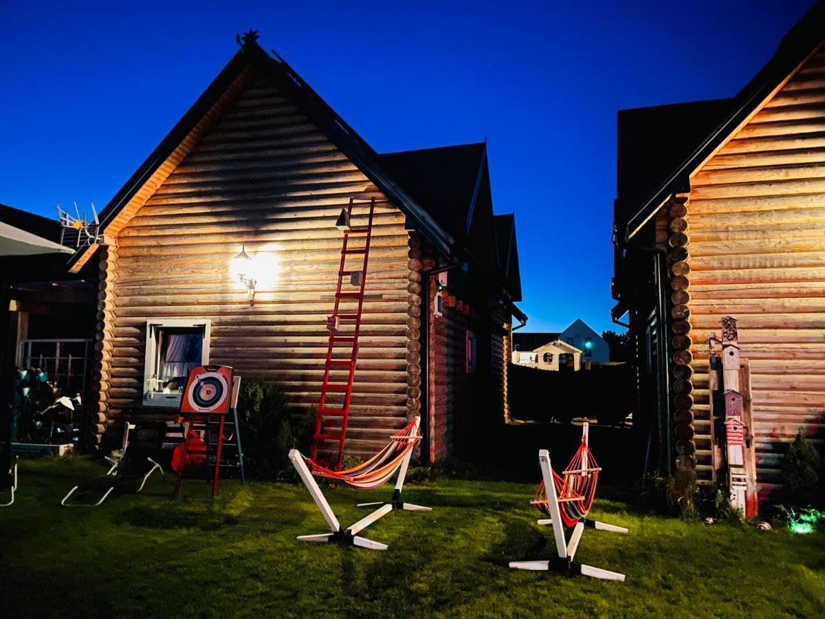 Jastrzębia Góra Behappy Woodhouseヴィラ エクステリア 写真