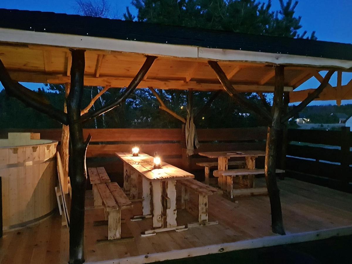 Jastrzębia Góra Behappy Woodhouseヴィラ エクステリア 写真